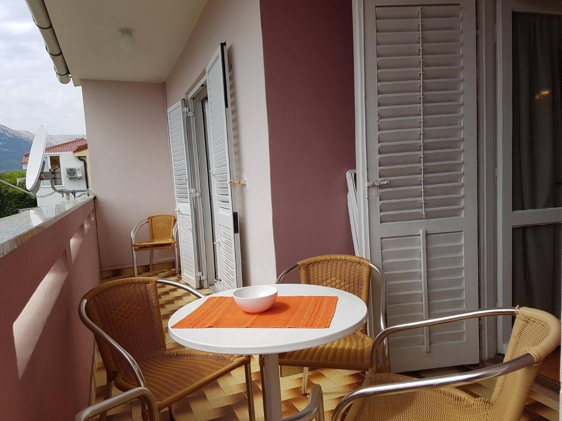 Apartments Gabriela Baška Esterno foto